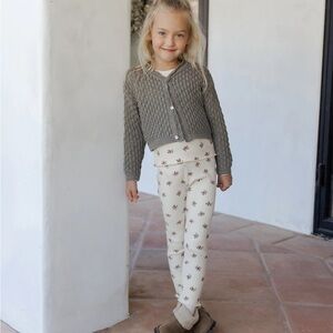 Rylee+Cru Brick Ditsy Floral Ribbed Leggings Set